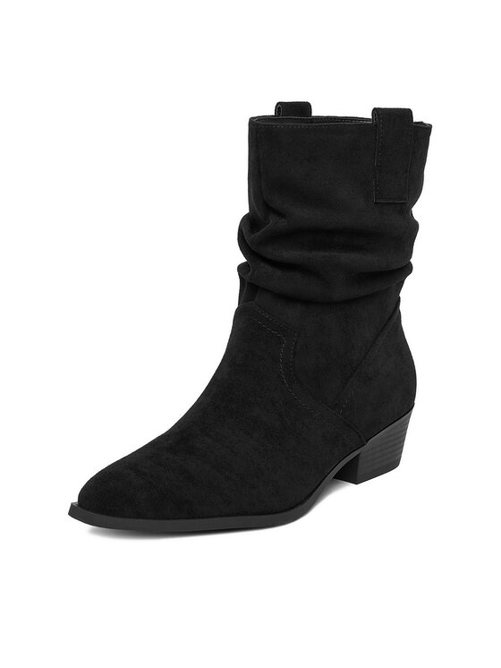 JENNY JENNY Cizme și botine cowboy CEO-R25AW09074 Negru