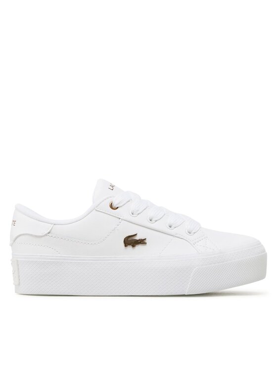 Lacoste Lacoste Сникърси Ziane Platform 123 1 Cfa 745CFA001321G Бял