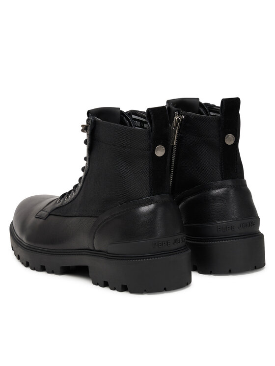 Pepe Jeans Pepe Jeans Туристически oбувки Ryan Mix M PMS500004 Черен