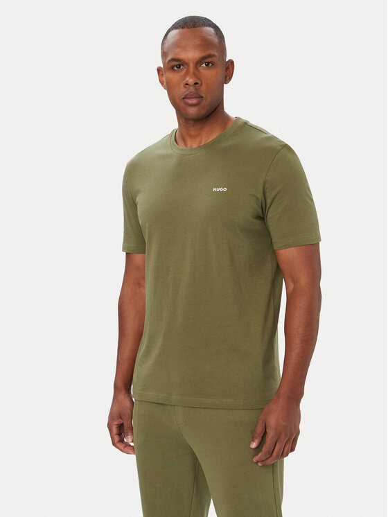 HUGO HUGO T-särk Dero222 50466158 Roheline Regular Fit