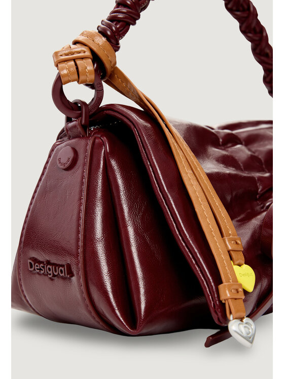 Desigual Desigual Torebka BAG_RODIO NARON MINI FL Bordowy