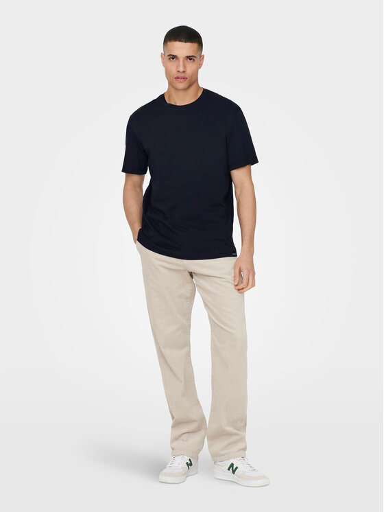 Only & Sons Only & Sons T-shirt 22025208 Tamnoplava Regular Fit