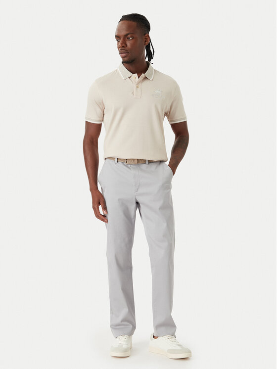 Beverly Hills Polo Club Beverly Hills Polo Club Polokošile M2607-HR Béžová Regular Fit