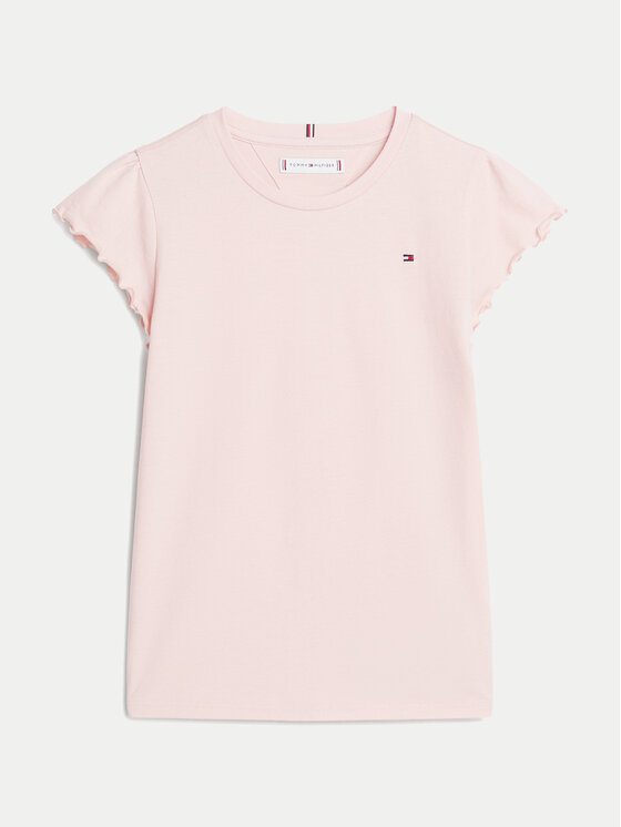 Tommy Hilfiger Tommy Hilfiger T-shirt Essential KG0KG07052 Ružičasta Regular Fit