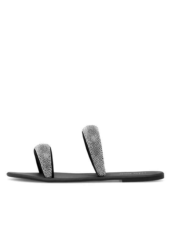 Nine West Nine West Klapki WFA2735-1 Srebrny