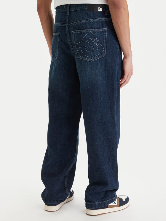 DC Shoes DC Shoes Jeansy Worker EDYDP03433 Tmavomodrá Baggy Fit
