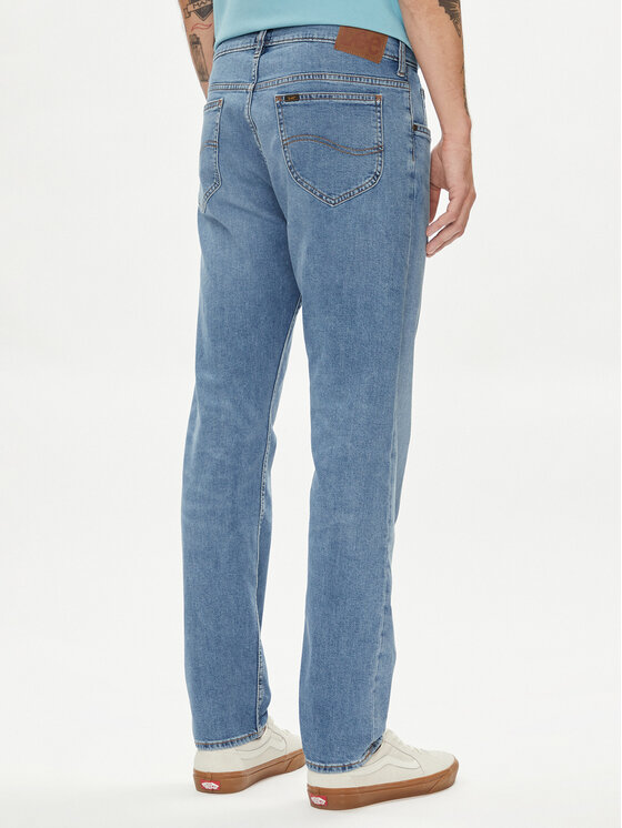 Lee Lee Jeans hlače Rider 112352845 Modra Slim Fit