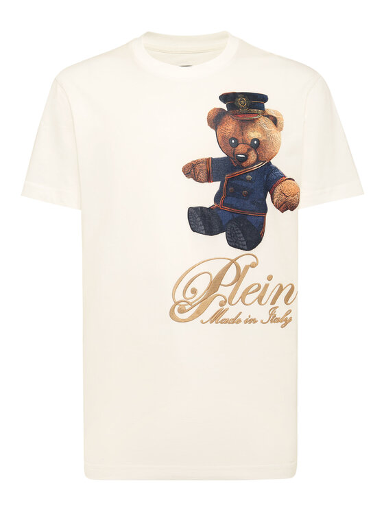PHILIPP PLEIN PHILIPP PLEIN T-Shirt 27131 Biały Regular Fit