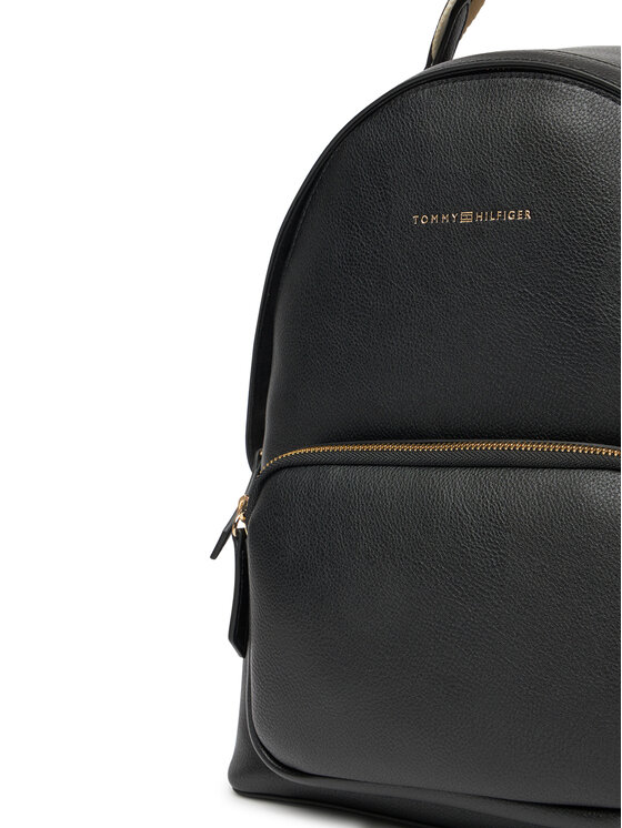 Tommy Hilfiger Tommy Hilfiger Plecak Th Logotape Backpack AW0AW17471 Czarny
