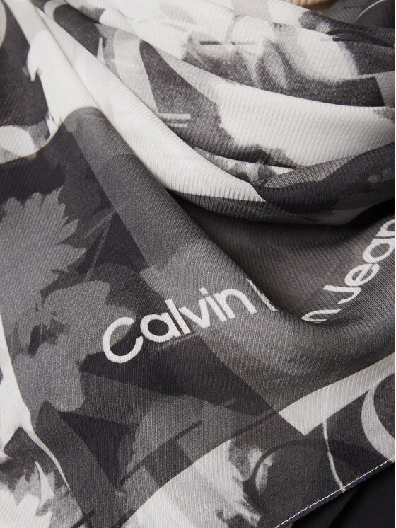 Calvin Klein Jeans Calvin Klein Jeans Šal Flower K60K610379 Siva
