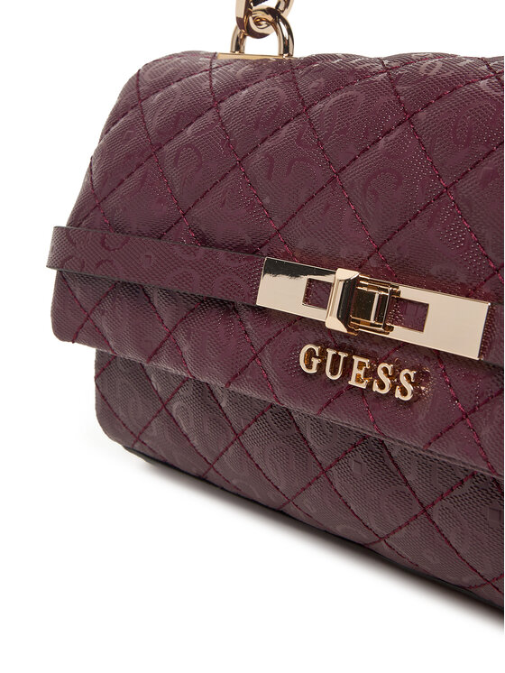 Guess Guess Ročna torba Idra HWGG81 57200 Bordo rdeča