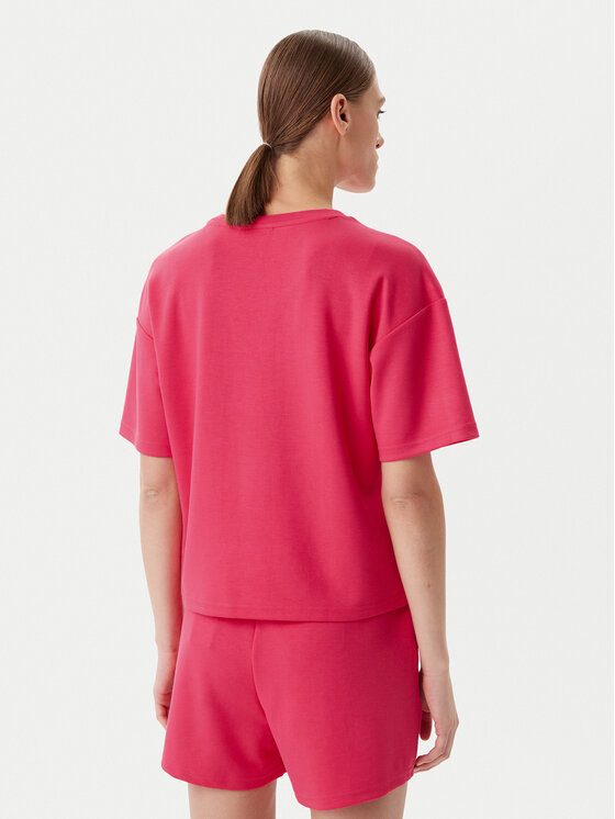 Fila Fila T-Shirt Lisakovsk FAW1044 Rosa Loose Fit