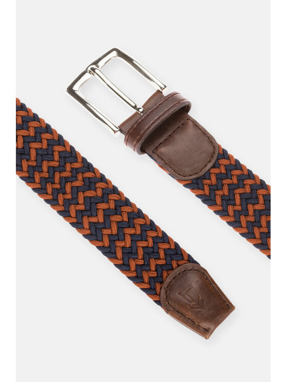 Lancerto Lancerto Pasek Męski Braid PS090222000002 Kolorowy