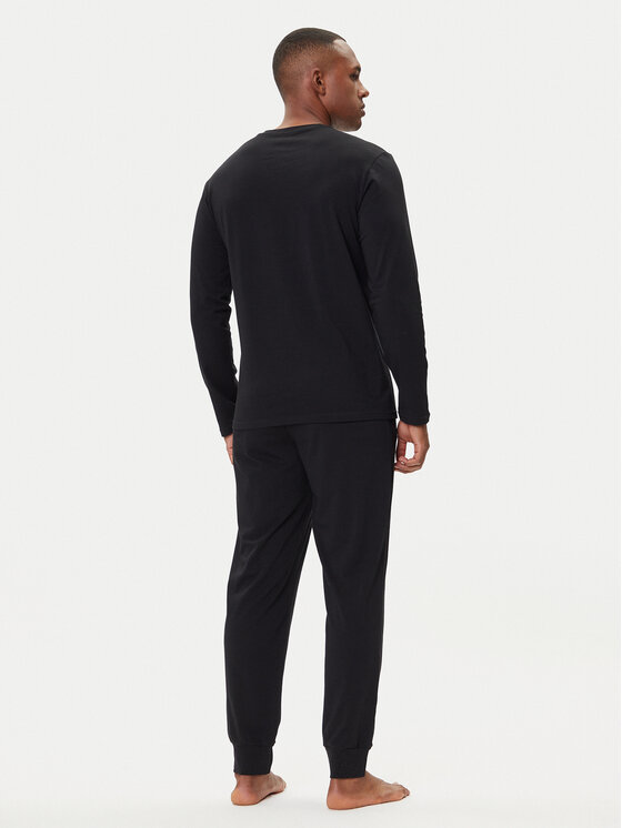 Emporio Armani Underwear Emporio Armani Underwear Pijama EM000610 AF10776 MC108 Negru Regular Fit