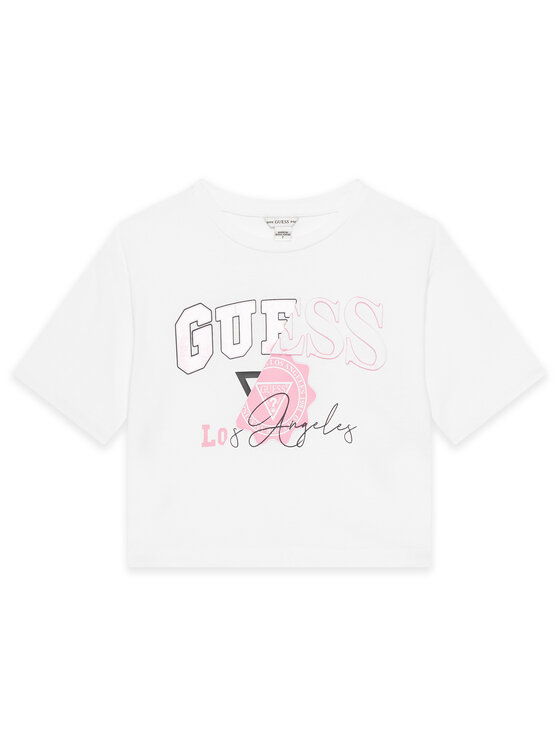 Guess Guess T-krekla un svārku komplekts J5YG00 K6YW4 Balts Classic Fit