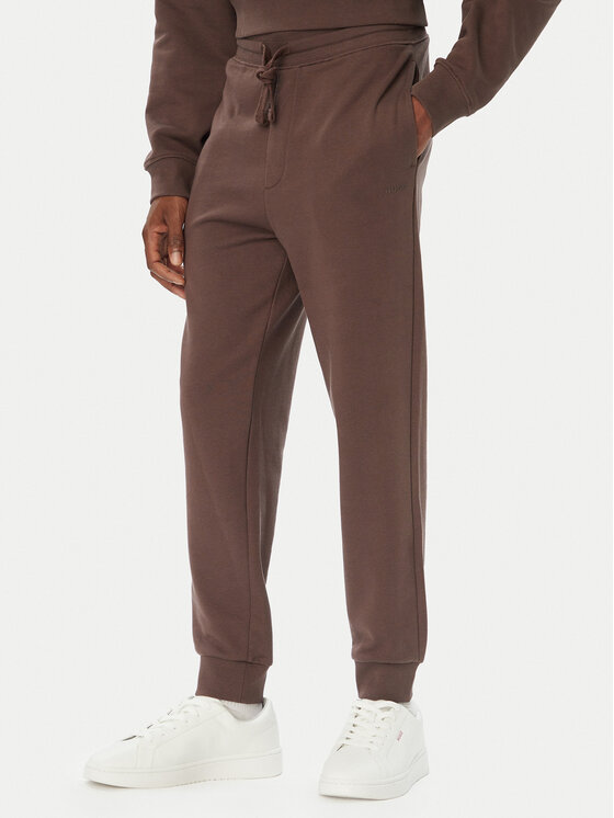 HUGO HUGO Jogginganzug DapoDayote 50492581 Dunkelbraun Relaxed Fit