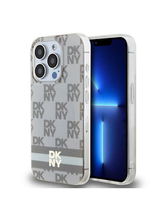 Etui na telefon DKNY, Beżowe, Apple iPhone 13 Pro Max