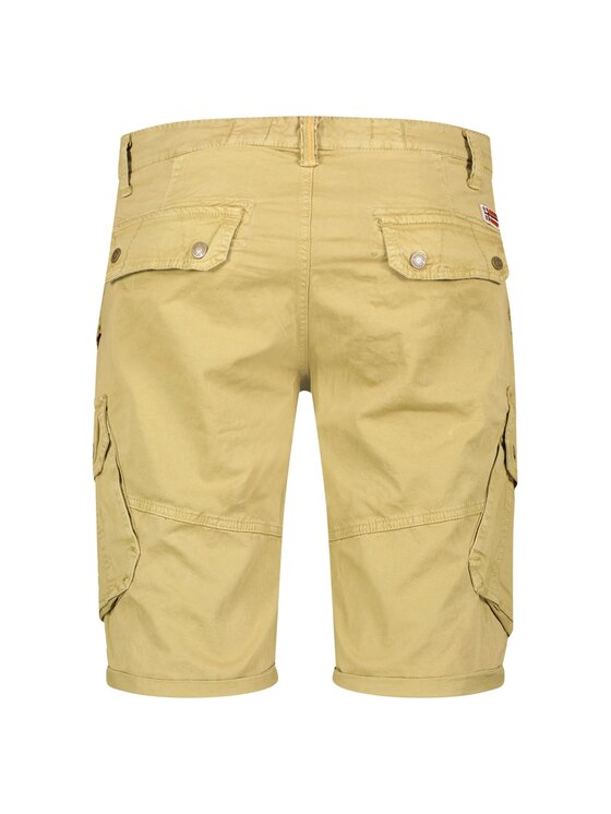 Geographical Norway Geographical Norway Bermudy SX1427H/GNO-Mastic Beżowy Regular Fit