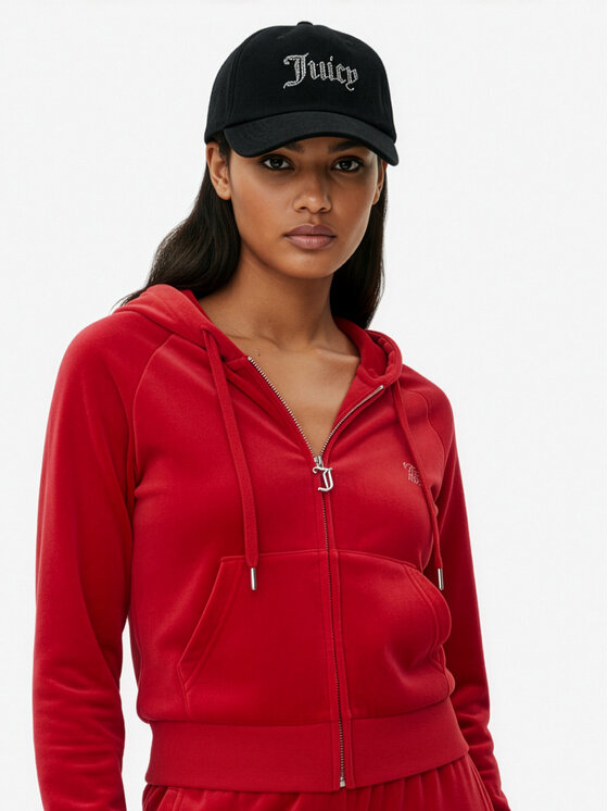 Juicy Couture Juicy Couture Καπέλο Jockey Veronica JCAWH224702 Μαύρο