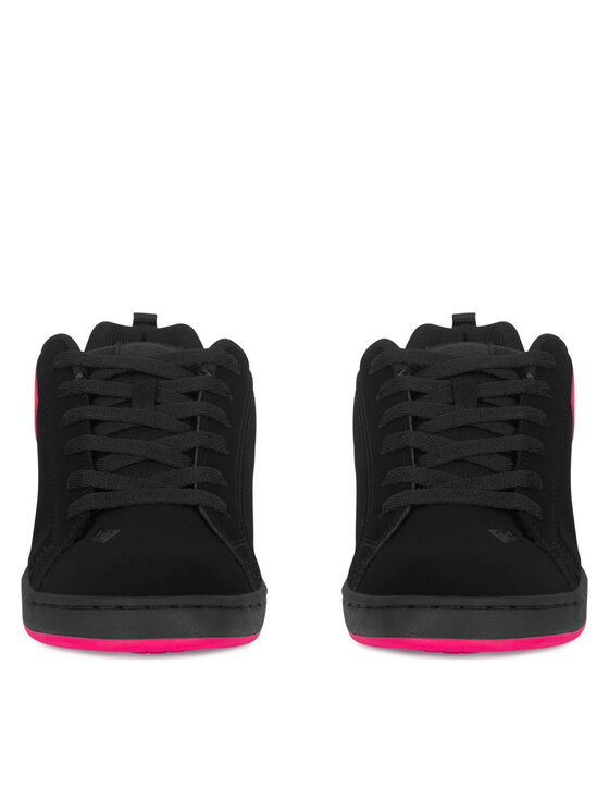 DC Shoes DC Shoes Sneakersy COURT GRAFFIK 300678-BHP Černá