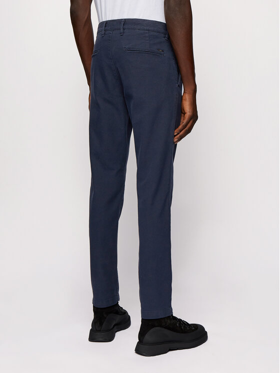 BOSS Boss Chino hlače Schino-Modern 2 50436144 Mornarsko modra Slim Fit