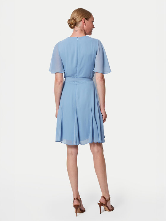 LAUREN RALPH LAUREN LAUREN RALPH LAUREN Sukienka koktajlowa 250938944003 Niebieski Regular Fit
