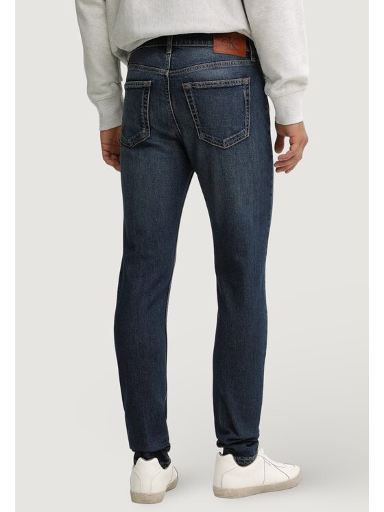 Calvin Klein Jeans Calvin Klein Jeans Τζιν SLIM TAPER OIL SLICK Μπλε Slim Fit