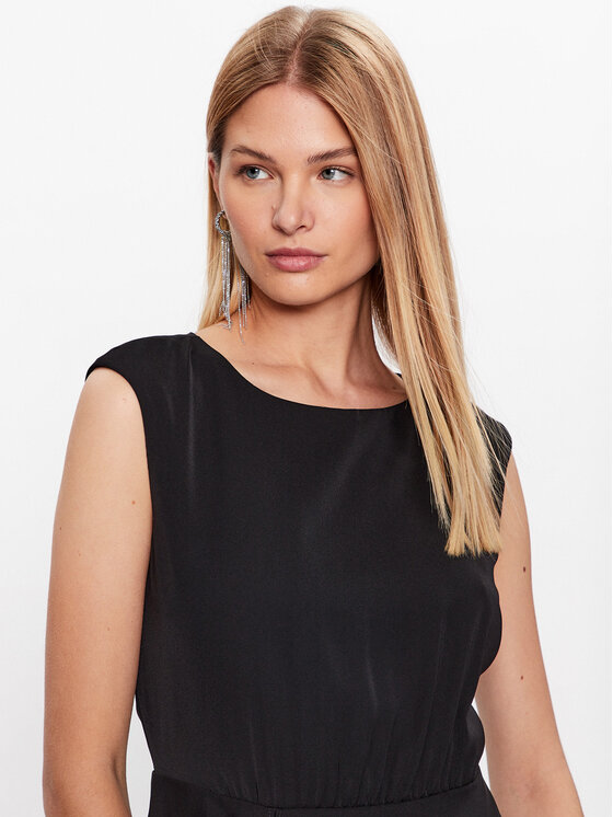 DKNY DKNY Sukienka koktajlowa DD3E2011 Czarny Regular Fit