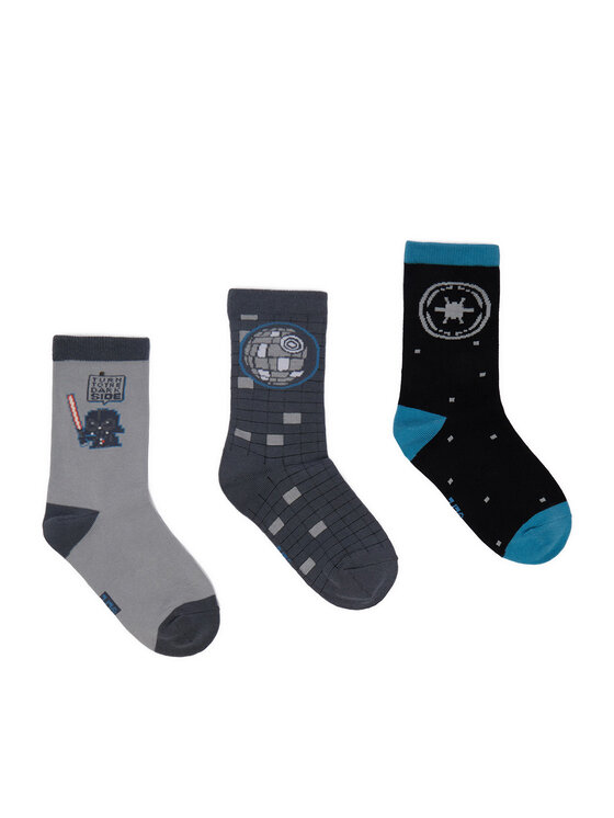 Star Wars Star Wars Lange Socken CEO-ACCCS-AW26-227SW(3-PACK) Grau