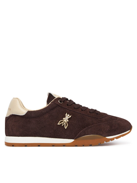 Patrizia Pepe Patrizia Pepe Sneakersy PJ424.24 Brązowy ciemny