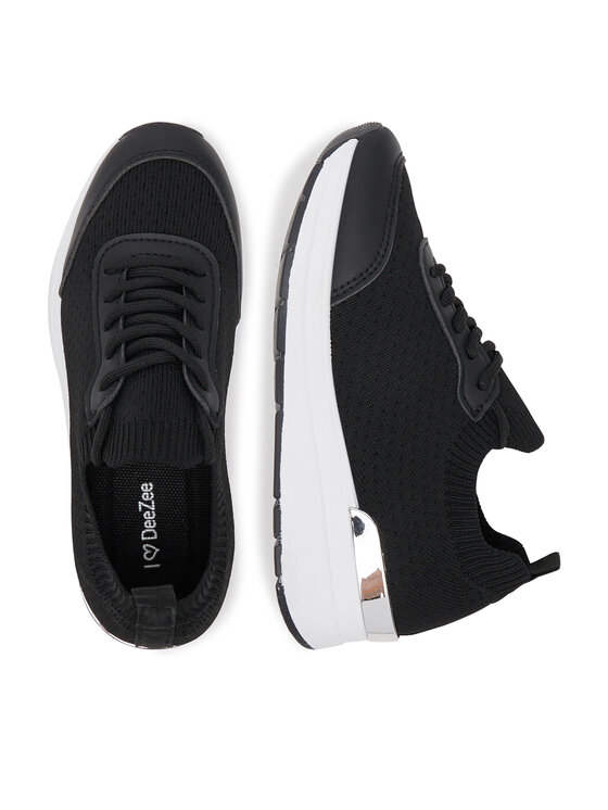 DeeZee DeeZee Sneakersy CEO-CS062-03 Czarny