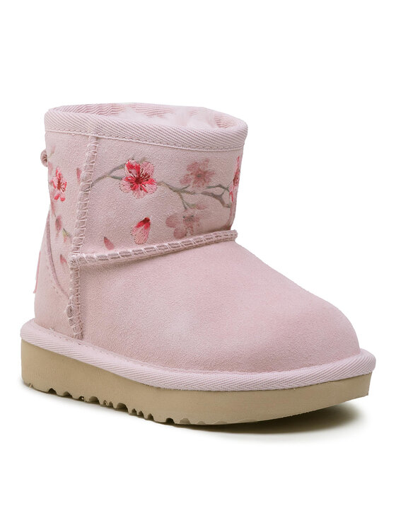 pink ugg slippers with strap