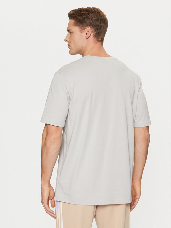 adidas adidas Marškinėliai adicolor Trefoil JP2548 Pilka Regular Fit
