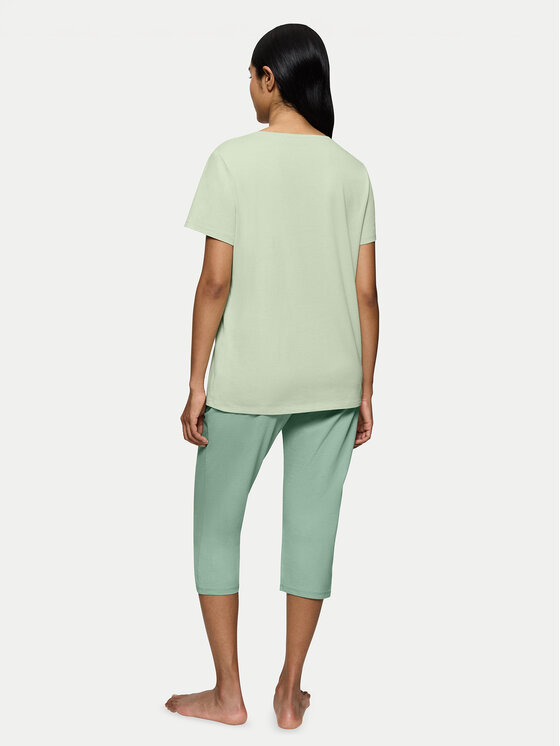 Triumph Triumph Pyjama Sets 10222617 Grün Regular Fit