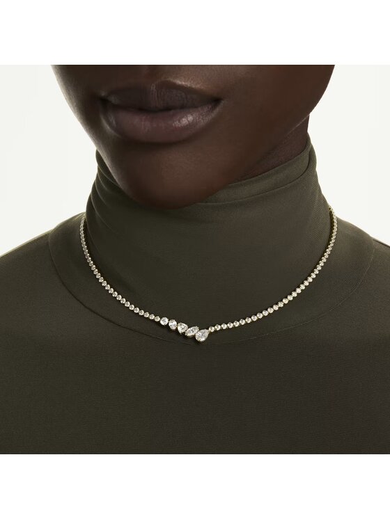 Swarovski Swarovski Naszyjnik 5747931 Złoty