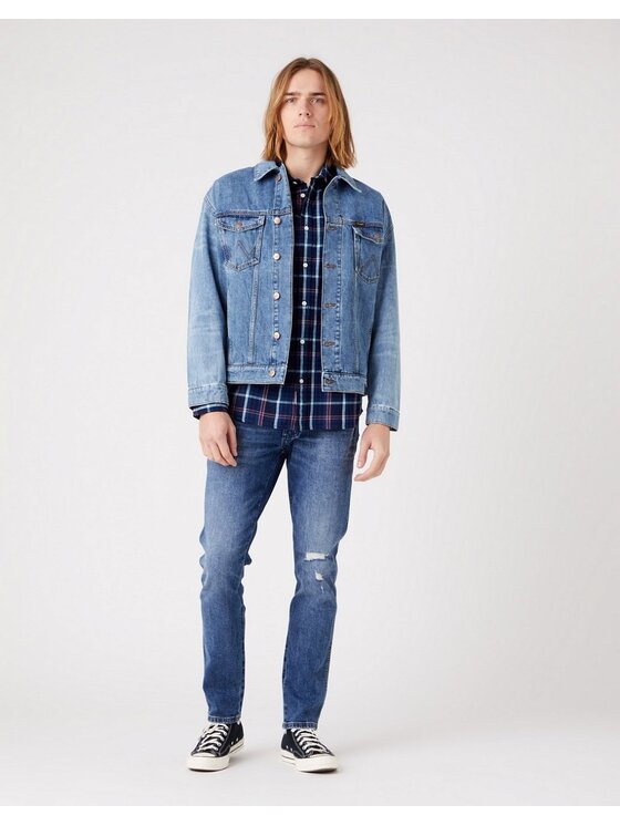 Wrangler Wrangler Jeans LARSTON Blu Slim Fit