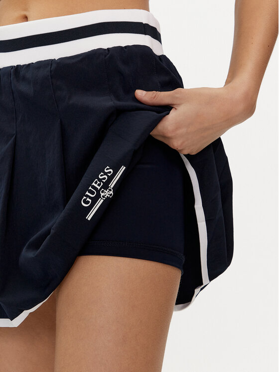 Guess Guess Trapéz szoknya Arleth V4GD19 WG2Q0 Sötétkék Regular Fit
