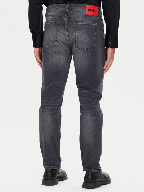 HUGO HUGO Jeans hlače 50547274 Siva Tapered Fit