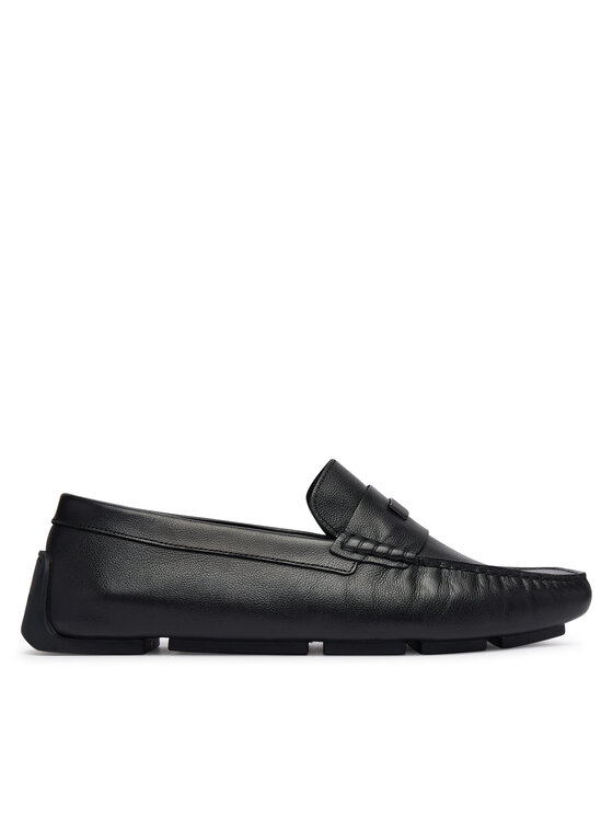 Calvin Klein Calvin Klein Mokasyny Driver Hdw Lth HM0HM02264 Czarny