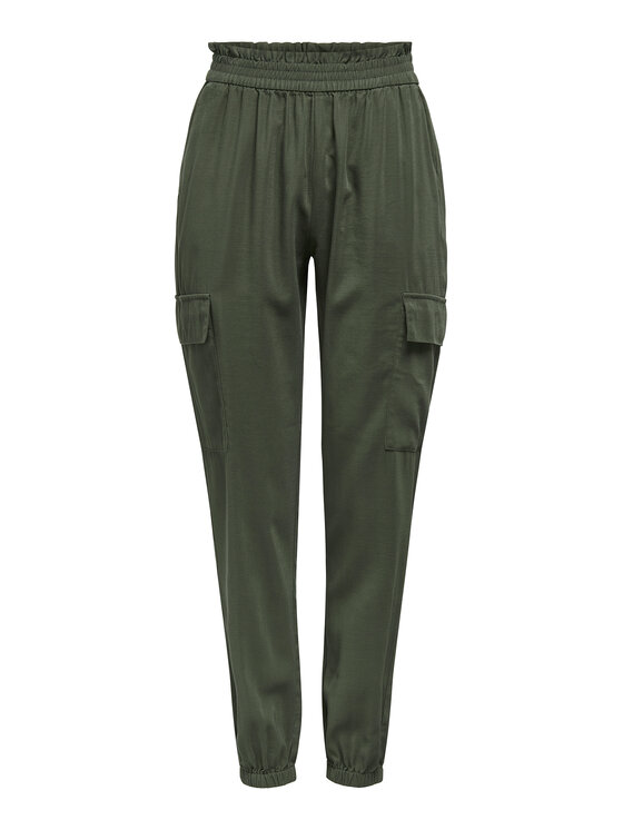 ONLY ONLY Joggers Aris 15245364 Zöld Relaxed Fit