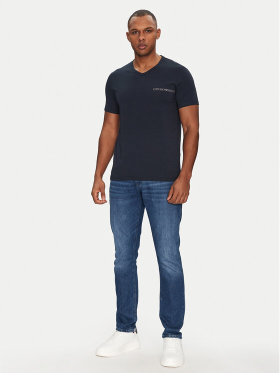 Emporio Armani Underwear Emporio Armani Underwear Komplekt kahest t-särgist EM000392 AF10779 MB143 Tumesinine Regular Fit