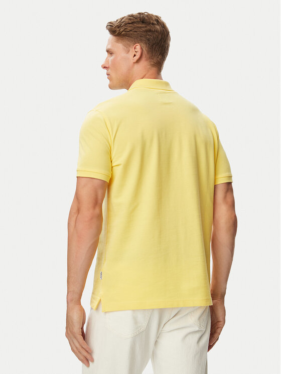 Beverly Hills Polo Club Beverly Hills Polo Club Polo P-SS26M-P42560_BBU Dzeltens Regular Fit