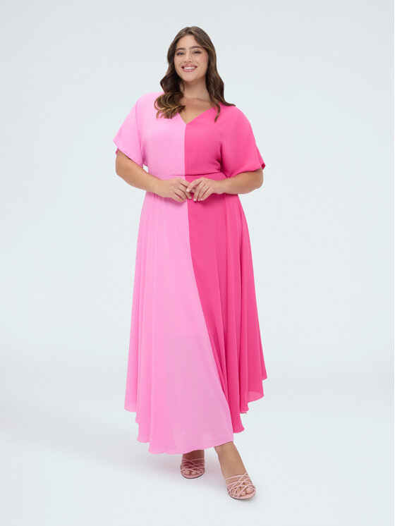 Fiorella Rubino Fiorella Rubino Abito da sera 7069L001264N0R6 Rosa Regular Fit