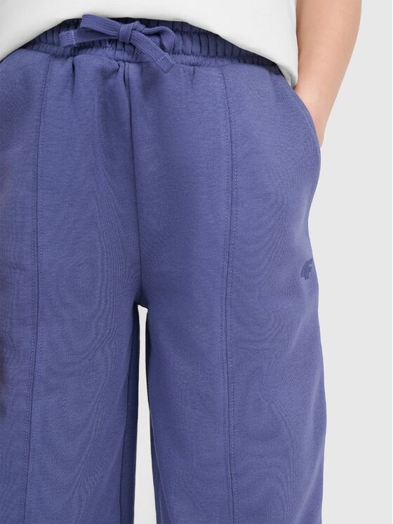 4F 4F Pantaloni da tuta 4FJRAW25TTROF1598-33S Blu Oversize