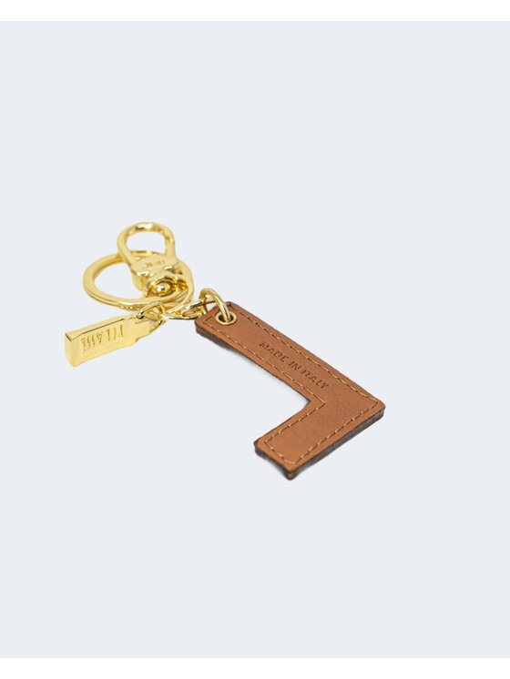 Alviero Martini Prima Classe Alviero Martini Prima Classe Portachiavi LETTERA L Beige