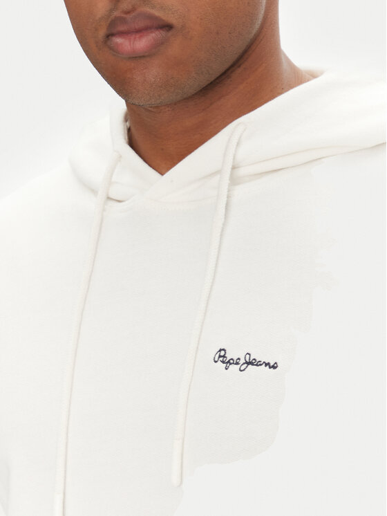 Pepe Jeans Pepe Jeans Bluză Essential PM582839 Alb Regular Fit
