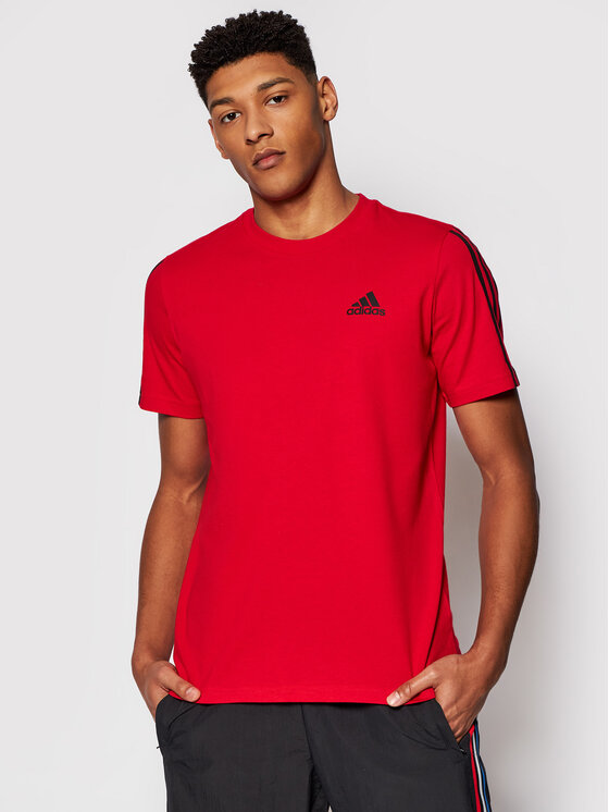 adidas Marškinėliai M Dk T GK9526 Raudona Regular Fit • Modivo.lt