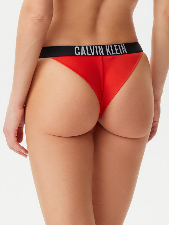 Calvin Klein Swimwear Calvin Klein Swimwear Spodní část bikin KW0KW02857 Červená