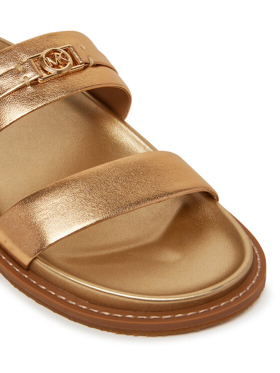 MICHAEL Michael Kors MICHAEL Michael Kors Klapki Mandy 40S5MAFS1M Złoty