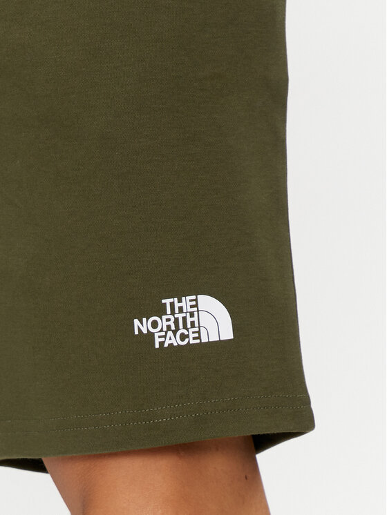 The North Face The North Face Pantaloni scurți sport Graphic NF0A3S4F Verde Regular Fit